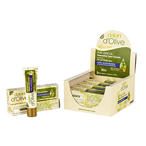Dalan d'Olive Intensiv Handcreme Box (12 x 20ml) neues Design von Dalan