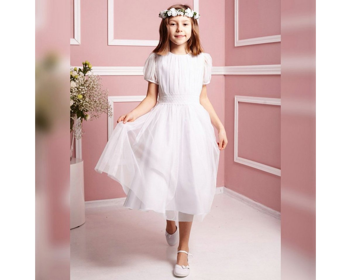 Dalary Partykleid Kommunionkleid ByStep Dalary DK-407 Weiß Dalary Partykleid Kommunionkleid ByStep Dalary DK-407 Weiß von Dalary