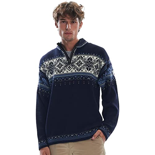 Dale of Norway Blyfjell Unisex Sweater Größe XXL Navy-Blue Shadow-Off White von Dale of Norway