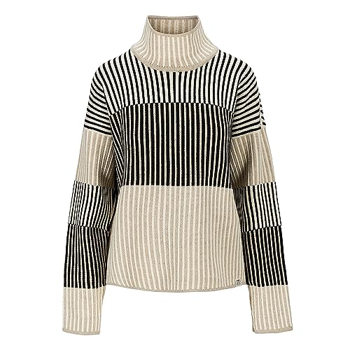 Dale of Norway Damen Skarstind Pullover, Sand-Black-Off White, XL von Dale of Norway