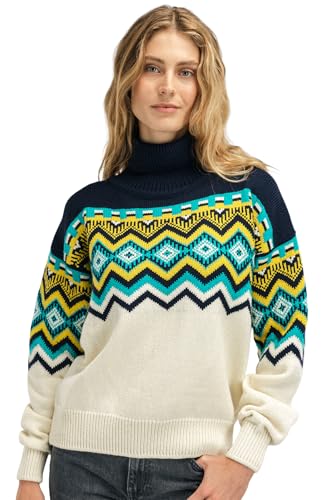 Dale of Norway Randaberg Damen Pullover - Cropped, Relaxed Merino Wool Sweater von Dale of Norway