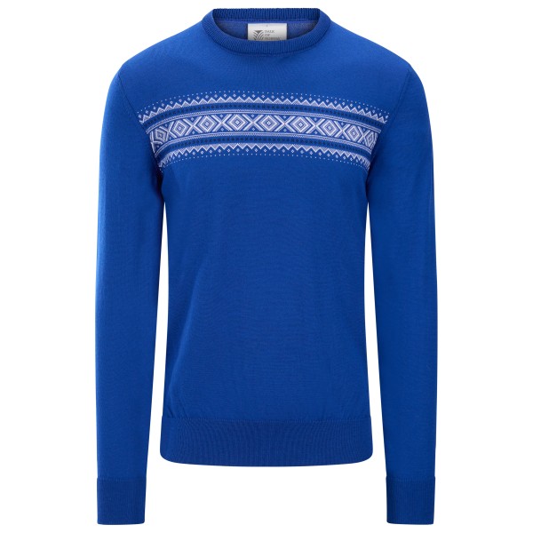 Dale of Norway - Sverre - Merinopullover Gr L blau von Dale of Norway