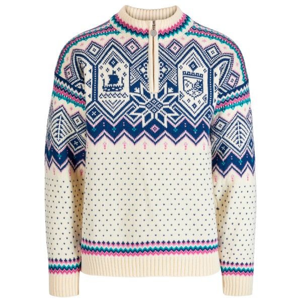 Dale of Norway - VM Trondheim Sweater - Wollpullover Gr S weiß von Dale of Norway