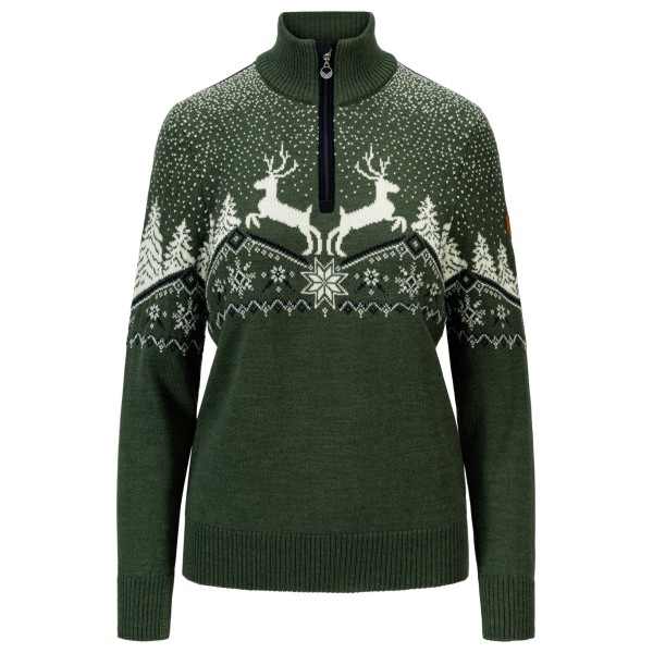 Dale of Norway - Women's Dale Christmas Sweater - Merinopullover Gr XS oliv von Dale of Norway