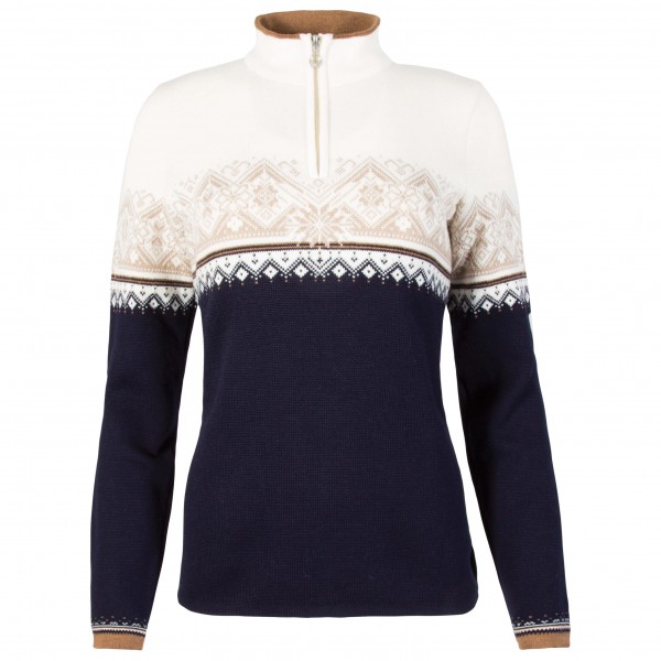 Dale of Norway - Women's St. Moritz - Merinopullover Gr L blau von Dale of Norway