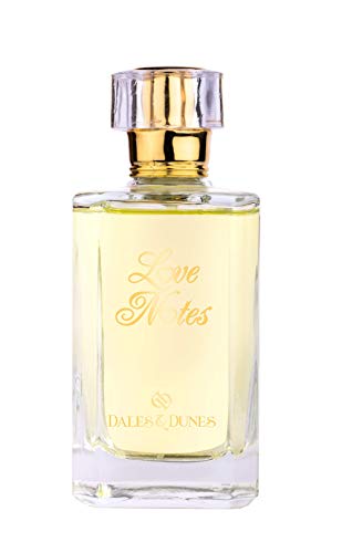 DALES & DUNES Love Notes Eau de Toilette, Zerstäuber für Damen, Parfüm, luxuriöser Duft mit MANDARINE Orange, Jasmin, Musk Vanille, 100 ml von Dales & Dunes