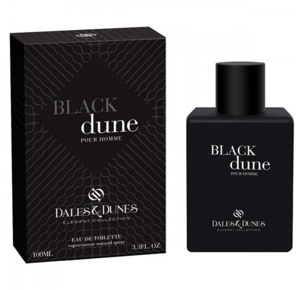 Dales & Dunes Eau de Toilette BLACK dune - Herren Parfüm - würzige & süße Noten, - 100ml - Duftzwilling / Dupe Sale von Dales & Dunes