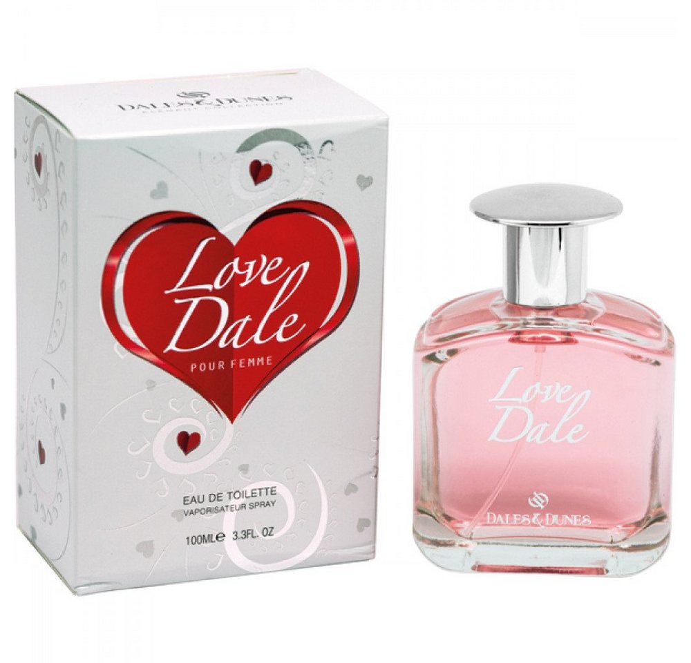 Dales & Dunes Eau de Toilette Love Dale - Damen Parfüm - fruchtige & blumige Noten, - 100ml - Duftzwilling / Dupe Sale von Dales & Dunes