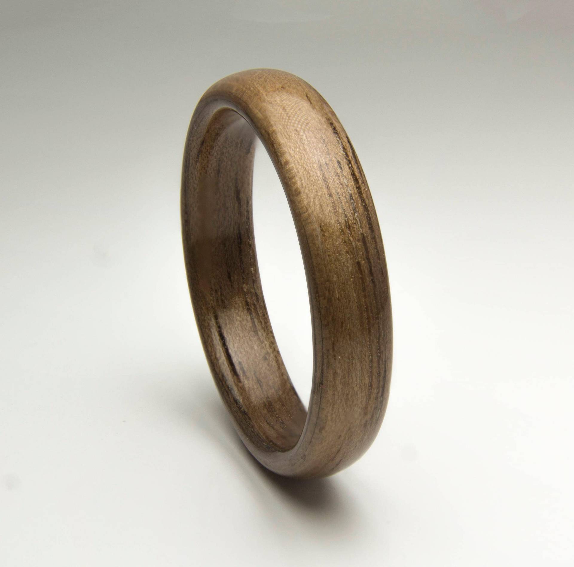 Bentwood Ring Aus Walnussholz von DaliaWoodia