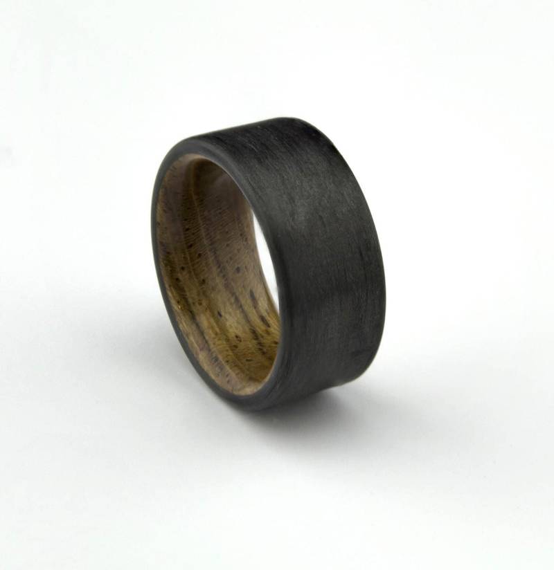 Carbonfaser Ring, Kirschholz, Ehering, Schwarzer Herren Geschenk Für Ihn, Sie, Geschenke, Traubänder Carbonfaser Ring, Kirschholz, Ehering, Schwarzer Herren Geschenk Für Ihn, Sie, Geschenke, Traubänder von DaliaWoodia