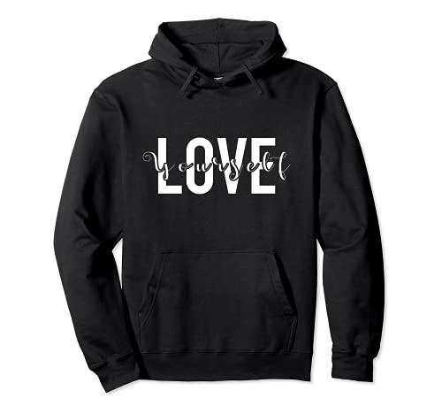 Love Yourself Geschenk Yoga-Outfit Kleidung Damen Herren Pullover Hoodie von Dalini - Just Yoga