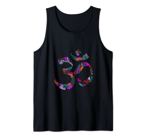 Yoga Om-Symbol Outfit Geschenk Yogi Damen Herren Yogalehrer Tank Top von Dalini - Just Yoga