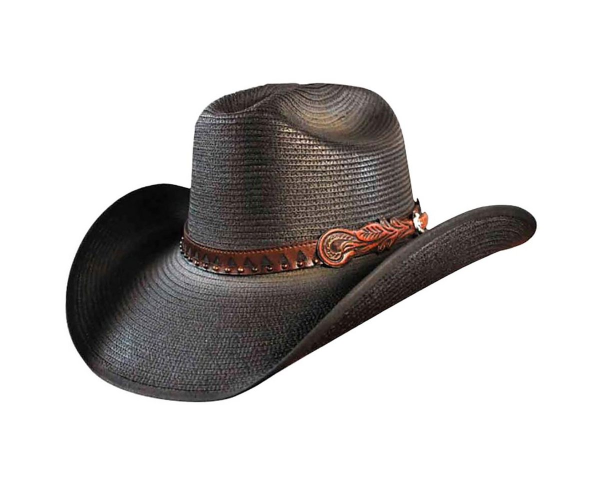 Dallas Hats Cowboyhut AZABACHE Black Unisex Cowboyhut aus Canvas von Dallas Hats