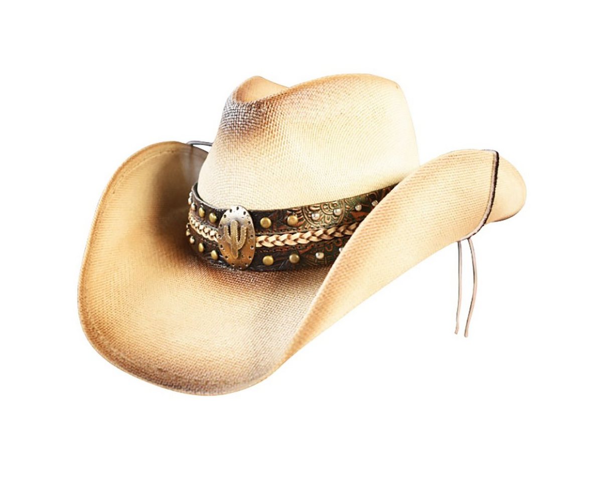 Dallas Hats Cowboyhut CACTUS Beige Unisex Cowboyhut aus Canvas von Dallas Hats