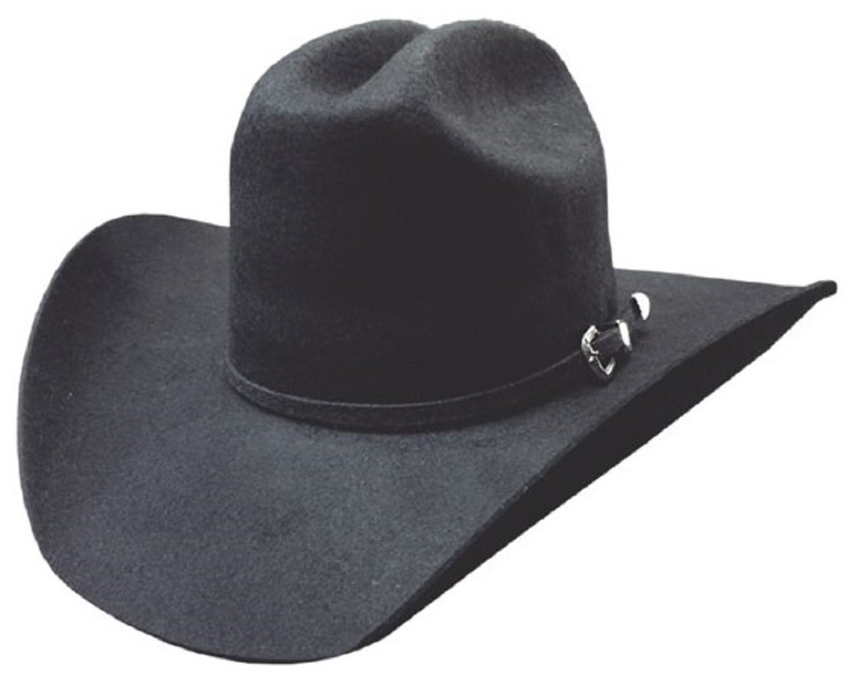 Dallas Hats Cowboyhut MON2 3X Schwarz Herren Cowboyhut im Cattleman Style von Dallas Hats