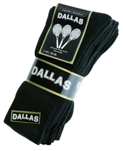 Dallas Sport und Arbeitssocken (47-50, schwarz) von Dallas