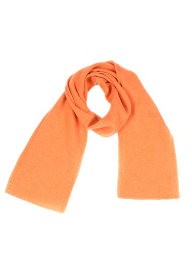 Dalle Piane Cashmere - Mini Schal aus 100% Kaschmir - Made in Italy - für Frau, Farbe: Orange, Einheitsgröße von Dalle Piane Cashmere