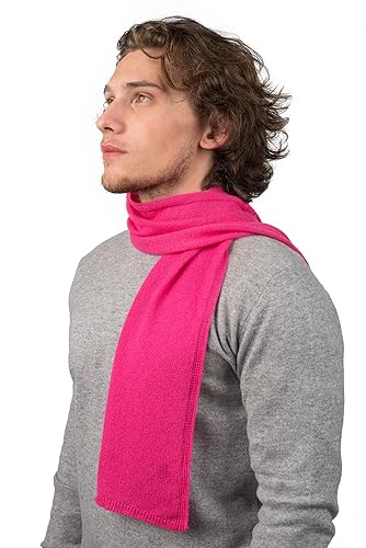 Dalle Piane Cashmere - Mini Schal aus 100% Kaschmir - für Mann/Frau, Farbe: Fuxia, Einheitsgröße von Dalle Piane Cashmere