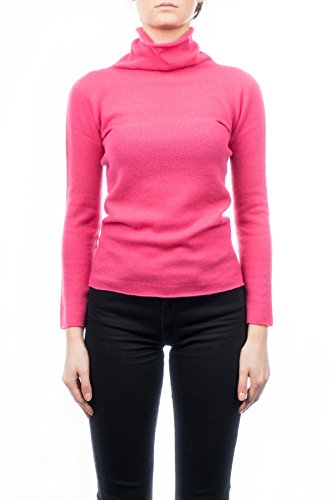 Dalle Piane Cashmere - Rollkragenpullover 100% Kaschmir, Made in Italy - Frau; Farbe: Fuxia, Größe: S von Dalle Piane Cashmere