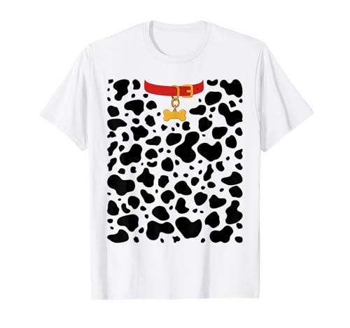 Dalmatiner Hundekostüm Shirt Erwachsene Kinder Dalmatiner Kostüm T-Shirt von Dalmatian Dog Costume Shirts