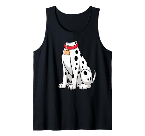 Dalmatinerhemd für Erwachsene, Herren, Damen, Kinder, Dalmatiner-Kostüm Tank Top von Dalmatian Dog Costume Shirts
