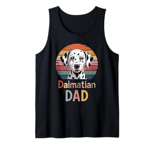 Herren Retro Dalmatian Dad Dalmatians Dal Dally Dog Tank Top Herren Retro Dalmatian Dad Dalmatians Dal Dally Dog Tank Top von Dalmatians Dalmatian Dog Lover Gifts