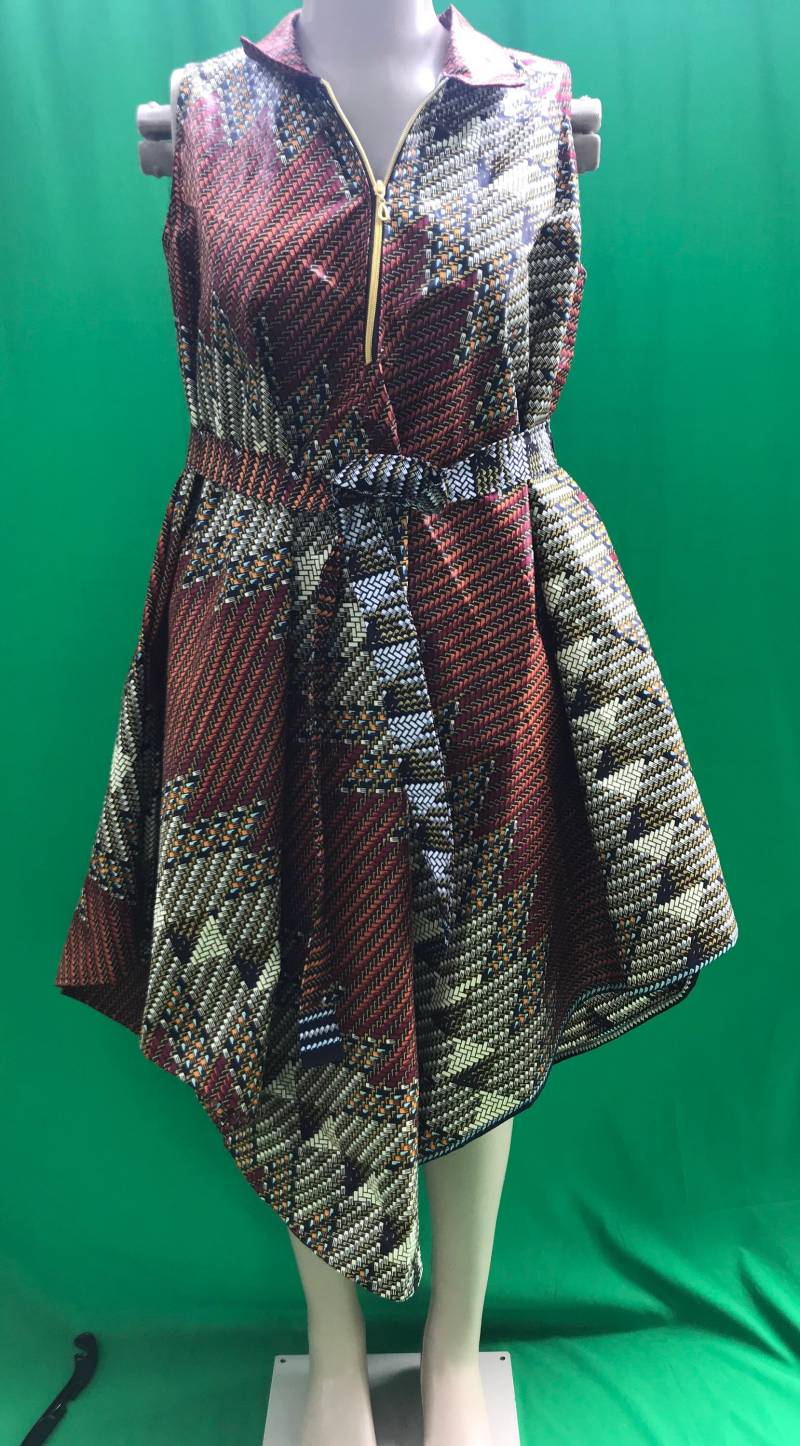 Ankara Hi/Low Mit Taschenkleidern von DamarisAfricanArts