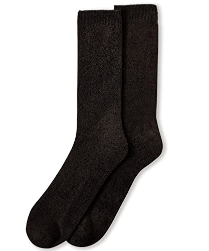 Damart Damen Chaussettes Mixtes Maille Jersey Bouclette Thermol Socken, Schwarz, 41 von Damart
