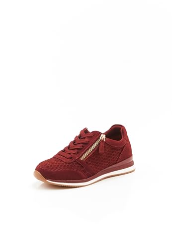 Damart - Damen-Sneaker mit Lederprägung, Amortyl, rot, 41 EU Damart - Damen-Sneaker mit Lederprägung, Amortyl, rot, 41 EU von Damart