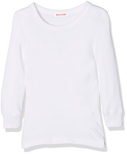 Damart Mädchen Langarm T-Shirt, Weiß, 10 Jahre von Damart