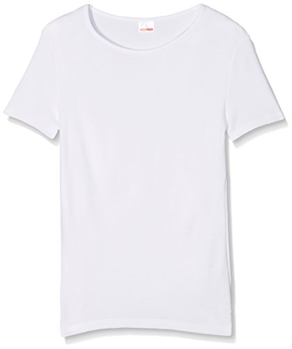Damart Mädchen Kurzarm T-Shirt, Weiß (Weiß), 8 Jahre von Damart