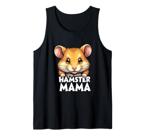 Hamster Mama Frauen Damen - Lustiges Hamster Tank Top von Damen Hamster Kuscheltier