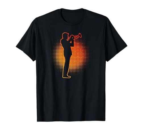 Damen Trompeter Jazz Trompeter Trompete Herren T-Shirt Damen Trompeter Jazz Trompeter Trompete Herren T-Shirt von Damen Herren Jazz Trompeter Trompeter