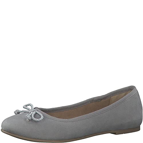 Damenschuhe s. Oliver Damen Ballerina, Soft Foam,Grey, Größe 38 von Damenschuhe