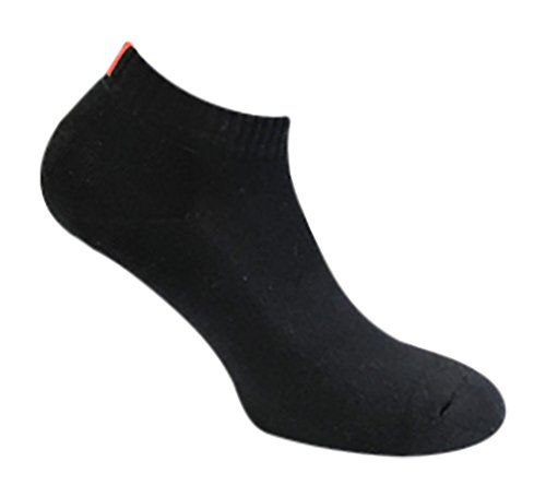 Dameris Sneaker Socken 6 Paar Sportline Frotteesohle schwarz Größe 39/42 von Dameris