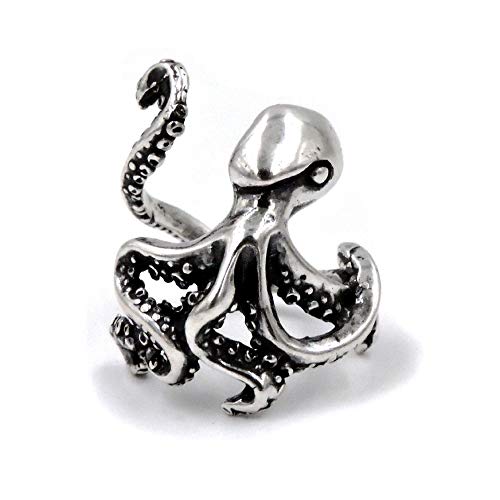 925er Sterling Silber Oktopus Ring von Damiano Argenti
