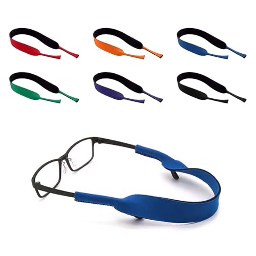 Damilages Brillenbänder Sport 6 Stück Brillenhaltegurt Kinder Brillenbandhalter Neopren Brillenkordel Brillenkette für Sportbrillen Sonnenbrillen Joggen Schwimmen Skifahren Damilages Brillenbänder Sport 6 Stück Brillenhaltegurt Kinder Brillenbandhalter Neopren Brillenkordel Brillenkette für Sportbrillen Sonnenbrillen Joggen Schwimmen Skifahren von Damilages