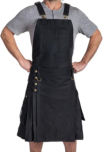 Damn Near Kilt 'Em Herren Overkilt Utility Kilt - Schwarz - X-Large Damn Near Kilt 'Em Herren Overkilt Utility Kilt - Schwarz - X-Large von Damn Near Kilt 'Em