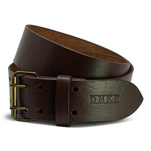 Damn Near Kilt 'Em Klassischer Kiltgürtel aus Leder - Braun - 81/94 cm Damn Near Kilt 'Em Klassischer Kiltgürtel aus Leder - Braun - 81/94 cm von Damn Near Kilt 'Em