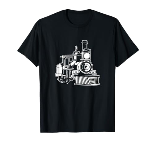 Jungen Dampflokomotive Modelleisenbahner Dampflok Eisenbahn T-Shirt Jungen Dampflokomotive Modelleisenbahner Dampflok Eisenbahn T-Shirt von Dampflokomotiven T-Shirts für Modelleisenbahner