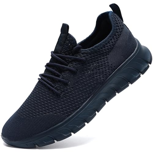 Damyuan Schuhe Herren Sneaker Laufschuhe Sportschuhe Turnschuhe Wanderschuhe weiß atmungsaktiv leichte männer Freizeitschuhe Herrenschuhe blau 46 von Damyuan