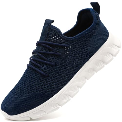 Damyuan Sneaker Herren Schuhe Laufschuhe Sportschuhe Turnschuhe Wanderschuhe atmungsaktiv leichte männer Tennisschuhe Freizeit Outdoor Fitnessschuhe blau 41 von Damyuan