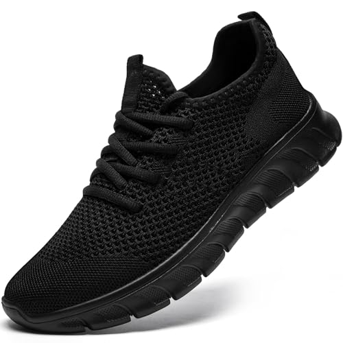 Damyuan Sneaker Herren Schuhe Laufschuhe Sportschuhe Turnschuhe schwarz Wanderschuhe atmungsaktiv leichte männer Tennisschuhe Freizeit Outdoor Fitnessschuhe 43 von Damyuan