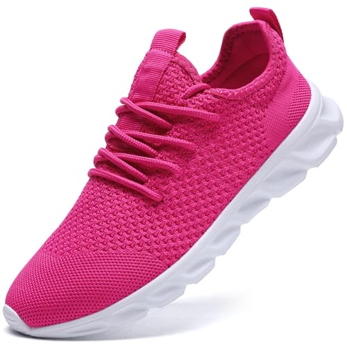 Sneaker Damen Sportschuhe Schuhe Turnschuhe Laufschuhe Tennisschuhe Fitnessschuhe Walkingschuhe Slip On Leichte Damenschuhe Rosa 41 Sneaker Damen Sportschuhe Schuhe Turnschuhe Laufschuhe Tennisschuhe Fitnessschuhe Walkingschuhe Slip On Leichte Damenschuhe Rosa 41 von Damyuan