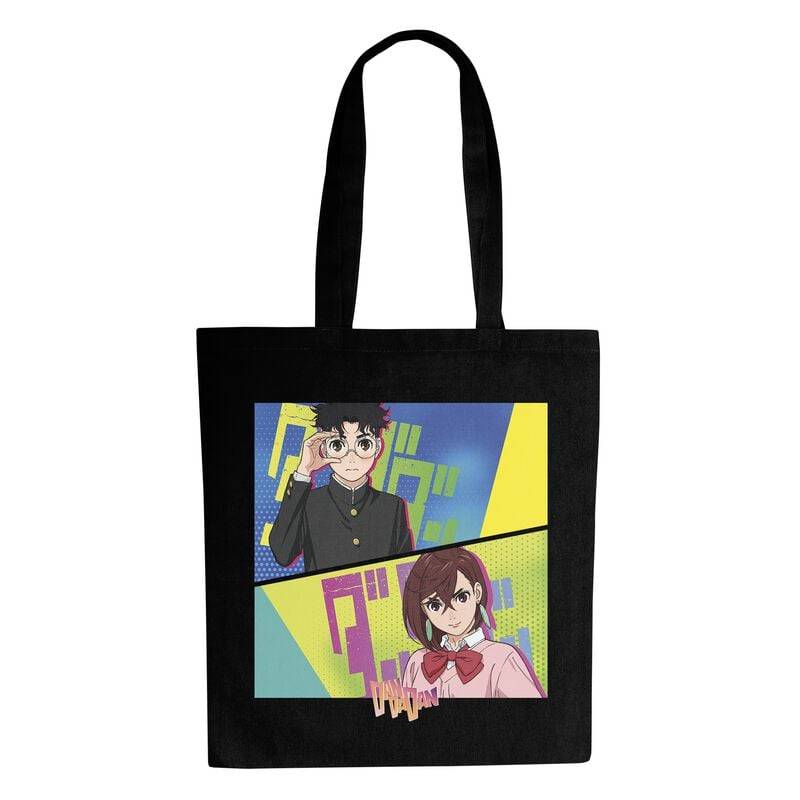 Dan Da Dan Momo & Okarun Stofftasche multicolor von Dan Da Dan