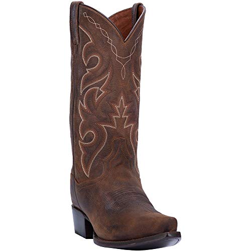Dan Post Herren Renegade Distressed Snip Toe Traditionelle Cowboystiefel, Braun, 42.5 EU von Dan Post