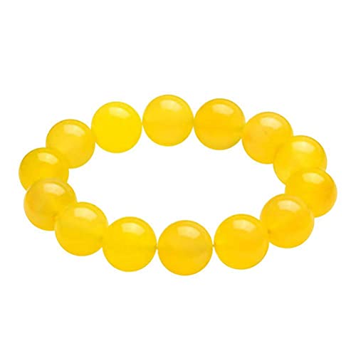 Dan&Dre Gelbes Achatarmband Yellow Jasper Cleansing Bracelet Edelstein Perlen Stretch Armband Anti-Fatigue Meditation Gelbes Achat Armband Dan&Dre Gelbes Achatarmband Yellow Jasper Cleansing Bracelet Edelstein Perlen Stretch Armband Anti-Fatigue Meditation Gelbes Achat Armband von Dan&Dre
