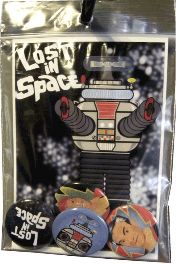Lost in Space Knopfset Lost in Space Knopfset von DanBoisGraphics
