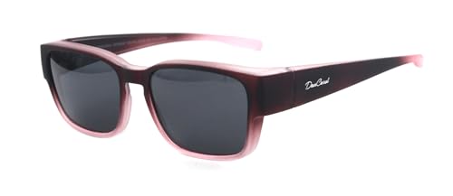 DanCarol DC-POL-2018-C6-pink-Die Überbrille, ideal für Brillenträger die auf Ihre normale Sehhilfe -Für Schmales Gesicht von DanCarol