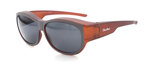 DanCarol DC-POL-2035-C7-B Die Überbrille, ideal für Brillenträger -mit Polarisierte Gläser von DanCarol